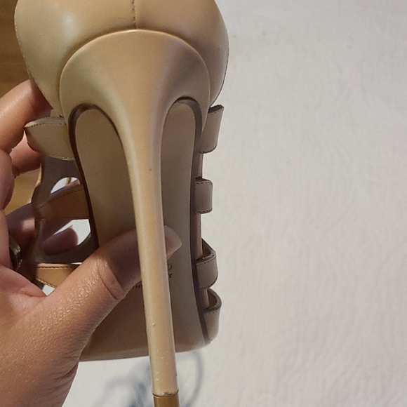 Francesco Russo Lace-up cutout caged sandals. - Picture 5 of 8